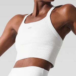 ALO Yoga Favorite Ribbed Tank Bra